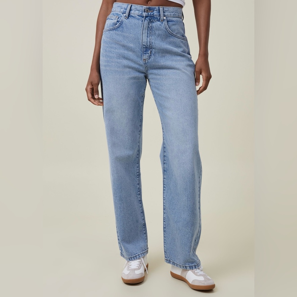 Cotton on loose straight jeans